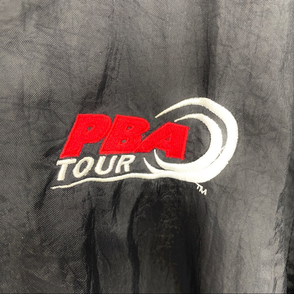 Champion PBA Tour Black V-Neck Pullover Jacket S - Picture 6 of 9